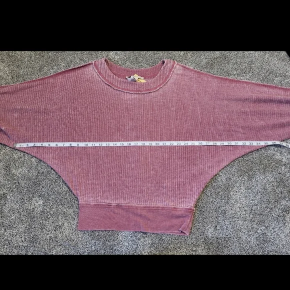 American Rag Pink Stretch Distressed Raw Edge Seams Size Small - Picture 11 of 15